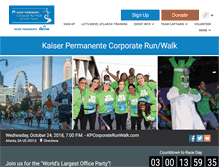 Tablet Screenshot of kpcorporaterunwalk.com